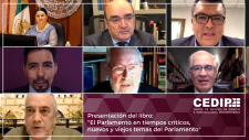 0202 - El CEDIP presenta el libro El Parlamento en tiempos críticos. Nuevos y viejos temas del Parlamento, de José Tudela Aranda