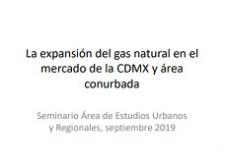 La expansión del gas natural en el mercado de la CDMX y área conurbada 