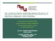 Panel 1. Megalópolis y coordinación metropolitana