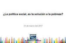 ¿La política social es la solución a la pobreza?