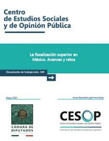 Documento de trabajo. La fiscalización superior en México. Avances y retos