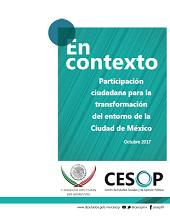 En Contexto. Participación ciudadana para la transformación del entorno de la Ciudad de México