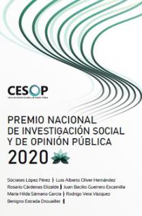 Libro. Premio Nacional de Investigación Social y de Opinión Pública 2020