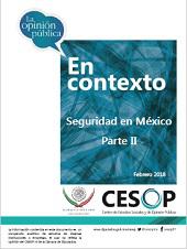 Opinión pública en contexto. Seguridad en México II