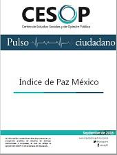Pulso ciudadano. Índice de Paz México