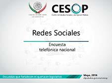 Encuesta telefónica nacional: Redes sociales