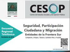 Seguridad, Participación Ciudadana y Migración. Entidades de la Frontera Sur
