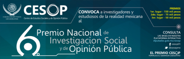 04 - Premio Nacional de Investigación Social y de Opinión Pública, Sexta edición, 2016