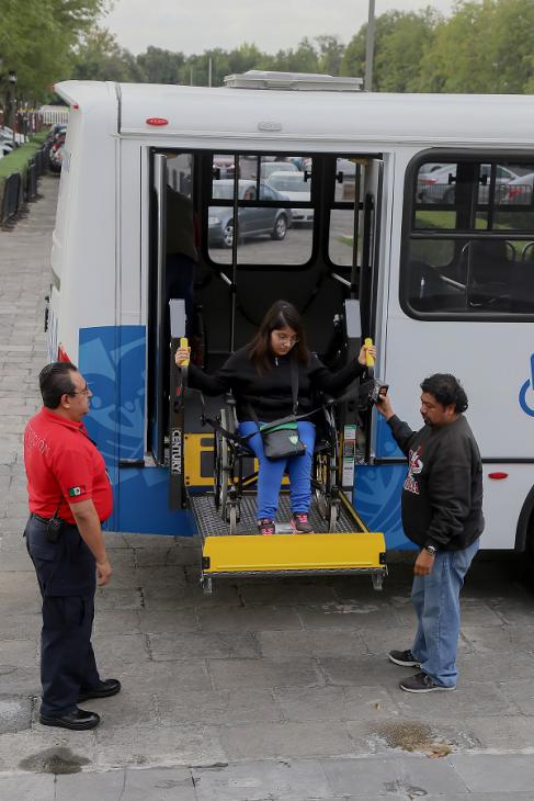 Unidad accesible para el transporte de Personas con Discapacidad 