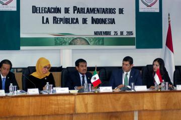 Reunión - Reunión  con el Parlamento de Indonesia 