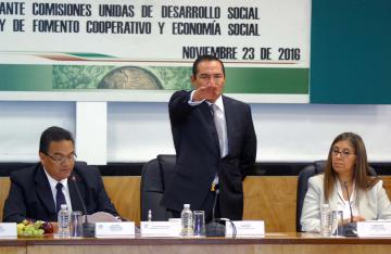 Compare - Reunión Ordinaria 23 de Noviembre de 2016, Comparecencia con el Secretario de Desarrollo Social