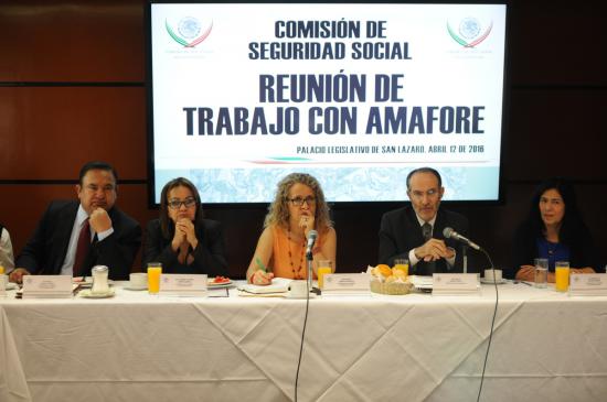 Reunión de trabajo con Amafore