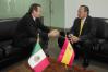 Jesús Zambrano Grijalva, se reunió con el Embajador de España
