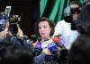 14 marzo 2017 - Dip. María Guadalupe Murguía Gutiérrez, respondió las preguntas que le formularon los representantes de los medios de comunicación.