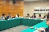 03 abril 2018 - Reunidas en San Lázaro, las comisiones unidas de la Ciudad de México, de las cámaras de Diputados y Senadores, y el CESOP