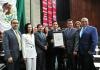10 abril 2018 - En el salón de Plenos, la Cámara de Diputados, presidida por Edgar Romo García, hizo un reconocimiento al Tecnológico Nacional de México
