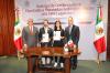 27 agosto 2018 - Ana Lucía Rojas Martínez y Carlos Morales Vázquez recibieron su acreditación como diputados federales de la próxima legislatura que iniciará el 1 de septiembre