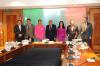 28 agosto 2018 - Diputados integrantes de la Mesa de Decanos, presidida por el legislador electo Pablo Gómez Álvarez, se reunieron para preparar la sesión constitutiva de la LXIV Legislatura