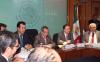 24 octubre 2018 - El presidente de la Cámara de Diputados, Porfirio Muñoz Ledo, se reunió con el equipo de transición del Presidente electo, para continuar los preparativos de la toma de protesta del 1 de diciembre.