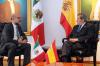 25 octubre 2018 - El presidente de la Cámara de Diputados, Porfirio Muñoz Ledo, se reunió con el embajador de España en México, Juan López-Dóriga Pérez; coincidieron en la necesidad de realizar una Reunión Interparlamentaria entre ambos países.