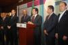11 septiembre 2018 - El presidente de la Junta de Coordinación Política, Mario Delgado Carrillo, anunció una reducción del 28 por ciento en la remuneración de los diputados federales