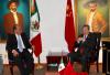 14 septiembre 2018 - En su oficina de San Lázaro, el diputado Porfirio Muñoz Ledo recibió al embajador Extraordinario y Plenipotenciario de la República Popular China en México, Qui Xiaoqi