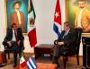 20 septiembre 2018 - El presidente de la Cámara de Diputados, Porfirio Muñoz Ledo, se reunió en San Lázaro con el diputado de la Asamblea Nacional de Cuba