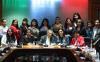 26 agosto 2019 - El presidente de la Mesa Directiva, diputado Porfirio Muñoz Ledo, se reunió con regidoras del estado de Tlaxcala.
