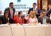 28 febrero 2019 - La Comisión de Seguridad Pública, presidida por la diputada Juanita Guerra Mena, se pronunció por no ver colores partidistas, por consensos y pluralidad, para garantizar la protección de la población.
