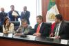 23 julio 2019 - El presidente de la Mesa Directiva, diputado Porfirio Muñoz Ledo, durante la reunión de trabajo con los integrantes de la Mesa Directiva de la Comisión Permanente del Congreso de la Unión,