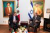 13 marzo 2019 - El Presidente de la Cámara de Diputados, Porfirio Muñoz Ledo, sostuvo una reunión con el embajador de Israel en México, Jonathan Peled.