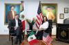 07 octubre 2019 - La Presidenta de la Cámara de Diputados, Laura Angélica Rojas Hernández, se reunió con el embajador de Estados Unidos en México, Christopher Landau